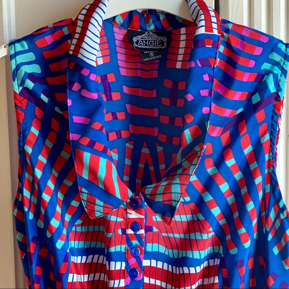 🇺🇸{Angie} Geometric Dress🍒 - Picture 2 of 3
